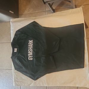 Gymshark Long Sleeve Shirt Size Lg. Forest Green NWT